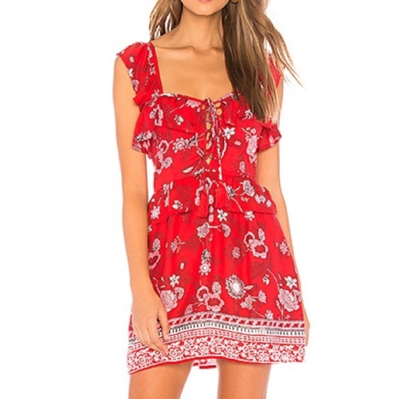 Tiare Hawaii Dresses & Skirts - NWT Tiare Hawaii Stone Roses Dress in Gerber Daisy Red